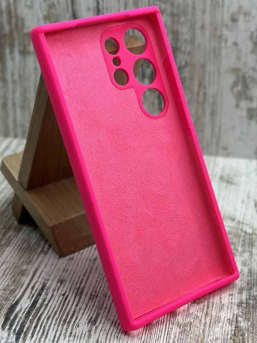 Не пачкаются‼️Чехол софттач Silicone Case на Samsung S24 Ultra Чохол