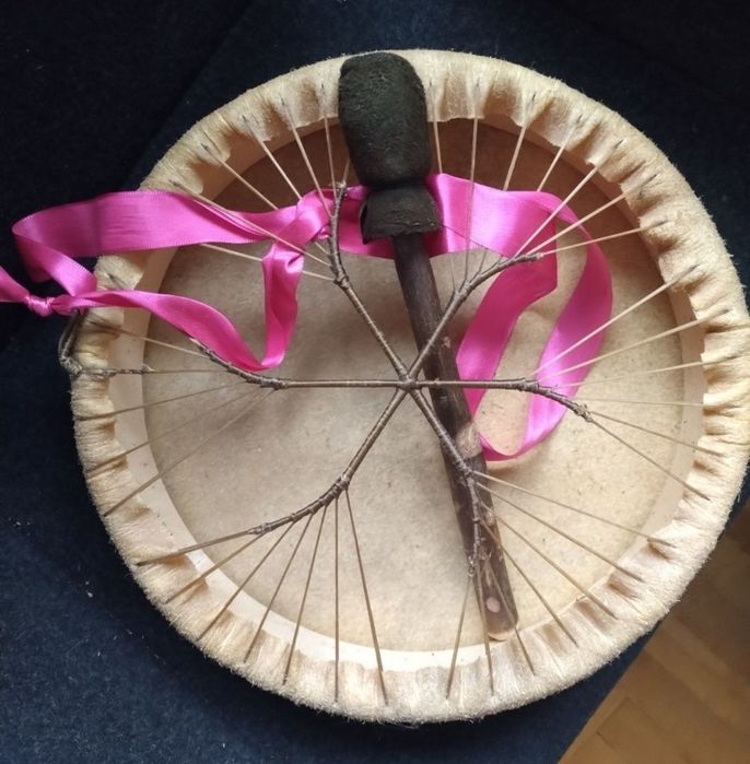 Bęben szamański obręczowy 30cm