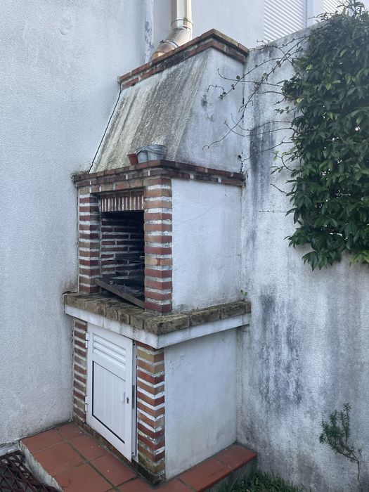 Churrasqueira de tijolo