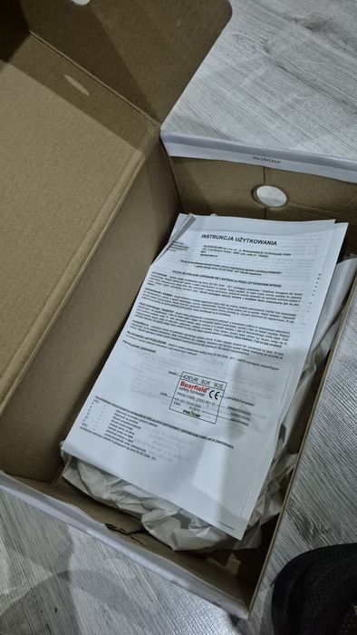 Czarne obuwie ochronne Bearfield r. 37