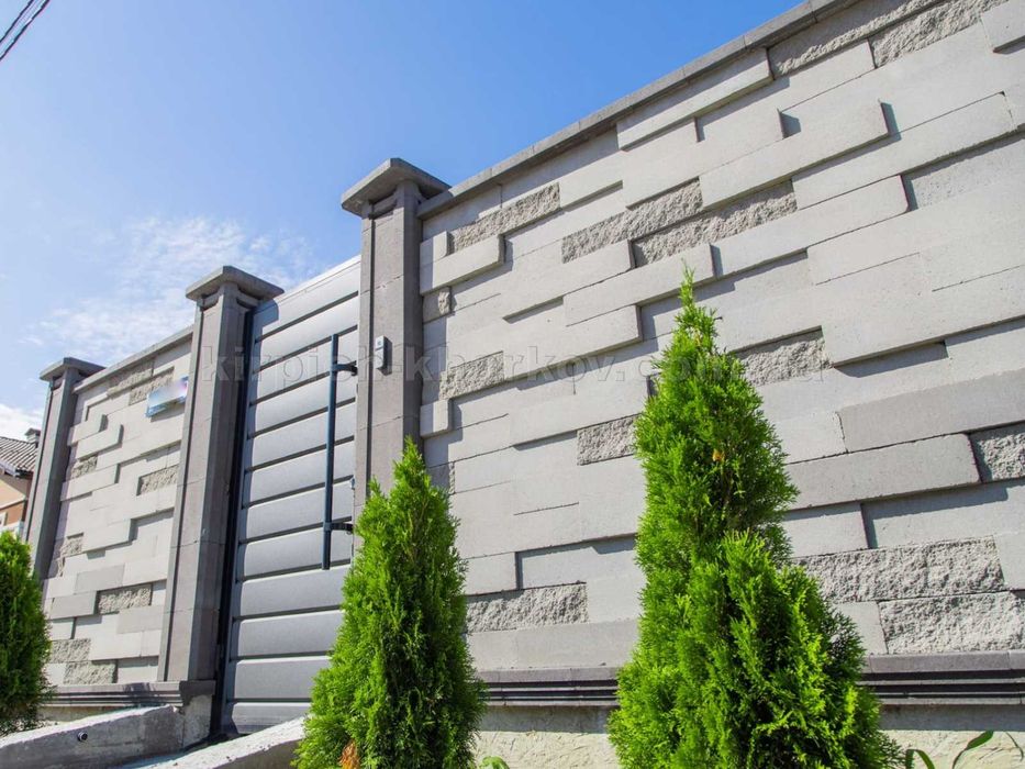 Декоративні блоки від ТМ "BERNSTONE". Чудова новинка! Блоки для забора ...