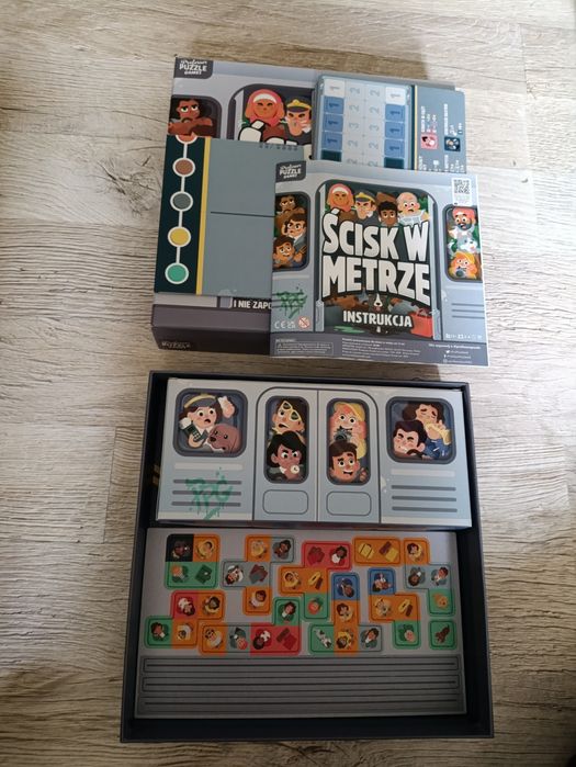 Ścisk w Metrze gra planszowa