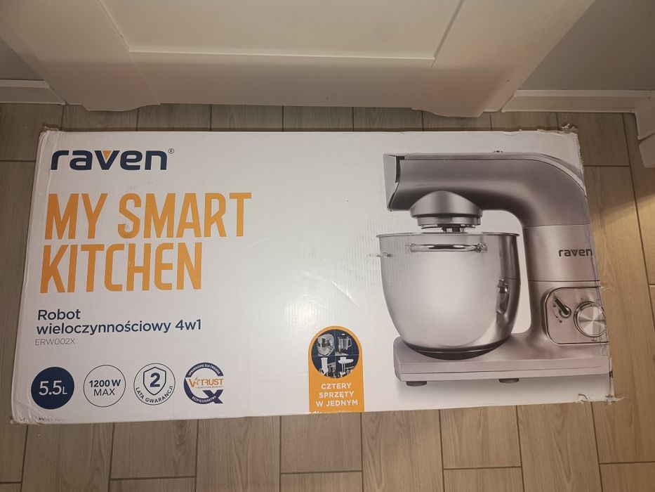 Robot planetarny Raven 1200W maszynka do mięsa, szatkownica
