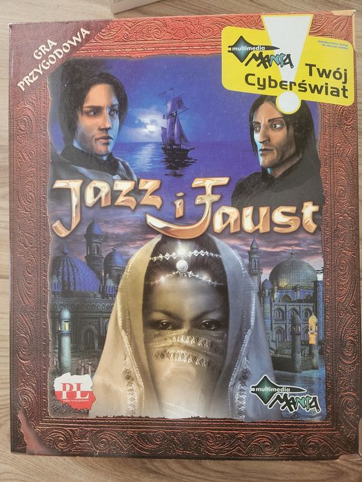 Gra Jazz i Faust (PC, PL) – oryginalne wydanie w kartonowym pudełku