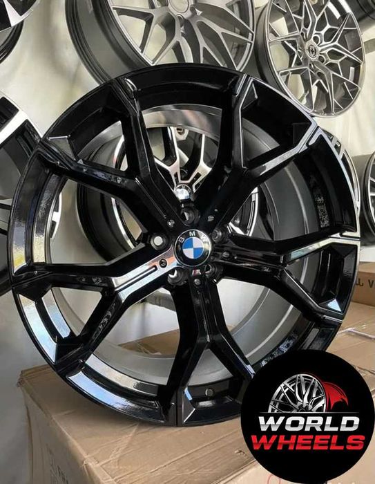 Диски R21 5x112 BMW G70 G12 G05 G07 G06 G30 G11 G01 різноширокі 741 стиль