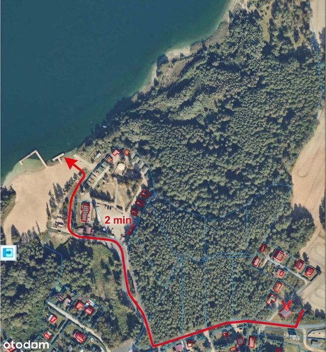 Działka nad najczystszym jeziorem w Polsce-Tręby Stare 481m2 lub 686m2