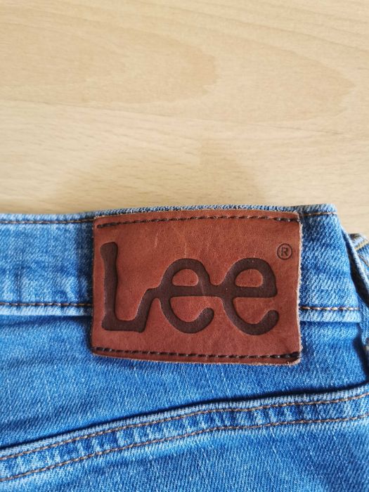 LEE Daren strech W34 L32 spodnie jeansowe dżinsy jeansy slim straight proste 34/32