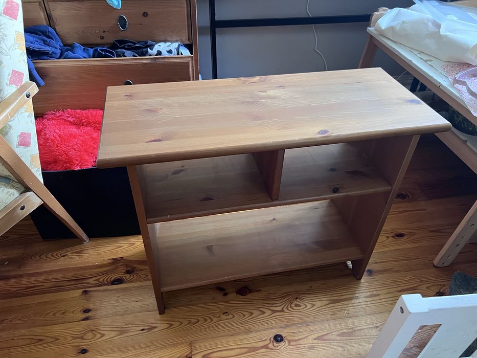 Stolik / Sideboard IKEA LEKSVIK – lite drewno