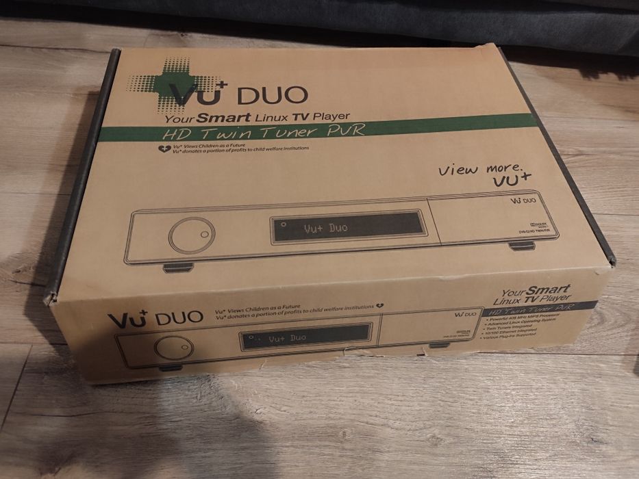 Vu+ Duo – dekoder satelitarny Linux – NOWY – pilot
