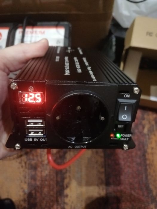 Инвертор FOVAL, преобразователь напряжения 12 220, для котла