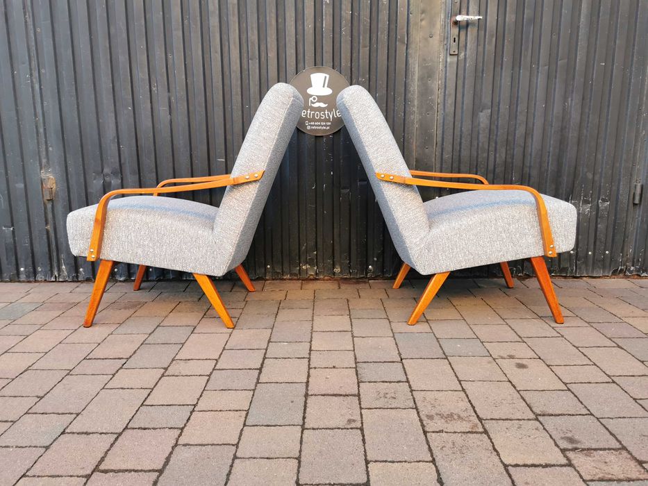 Fotel JITONA Czechosłowacja '60 Design, Prl, Vintage, retro- PO RENOWACJI