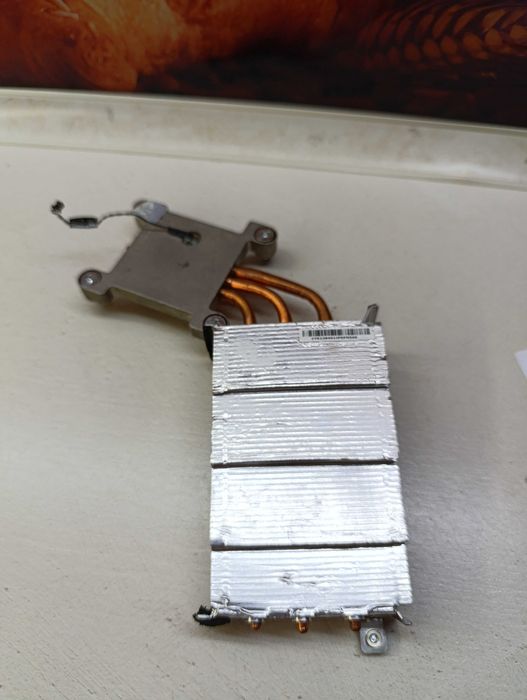 Радіатор, термотрубка для процесора моноблока iMac a1311, 21"