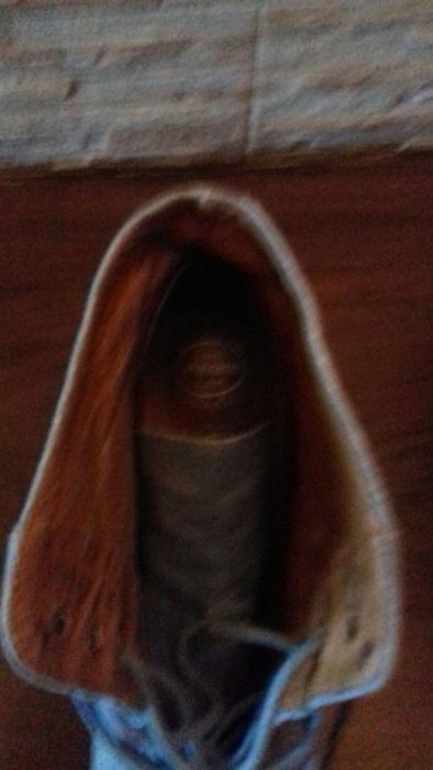 Botas em ganga n.37.5