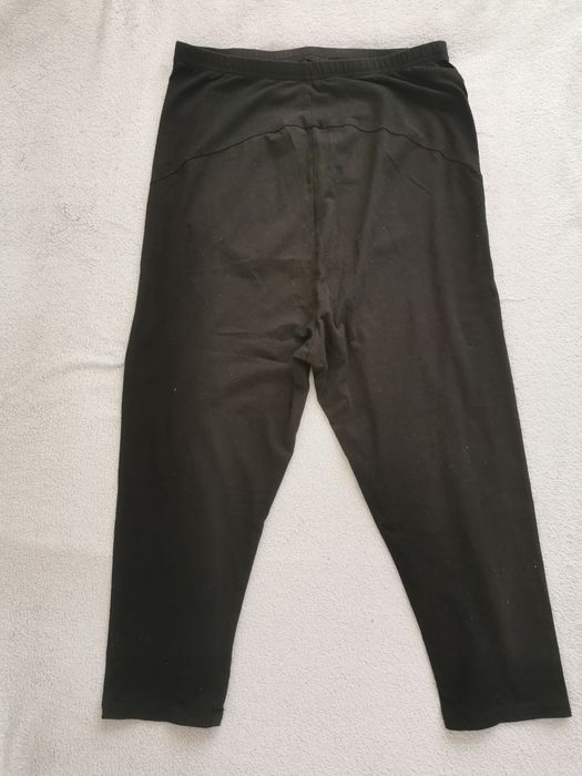 Leginsy ciążowe czarne 3/4 CA Mama