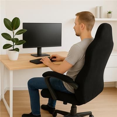 Pokrowiec ochronny na fotel gamingowy czarny