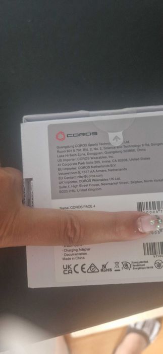 COROS PACE 4 Relógio Unissexo