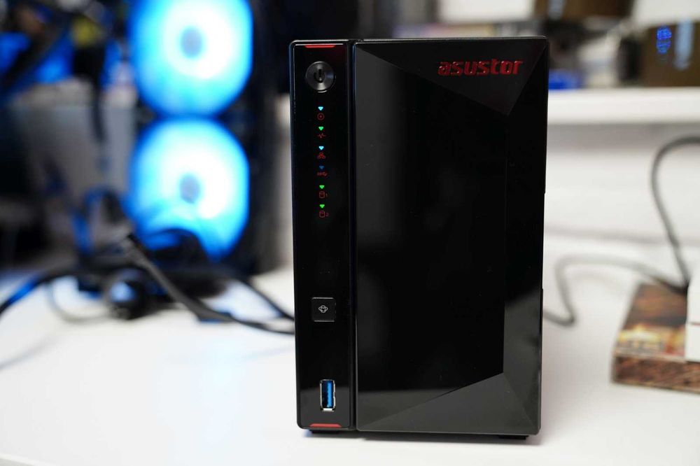 NAS Asustor AS5202T  - 2 x 2.5Gbe, J4005, TrueNAS, 2 x HDD