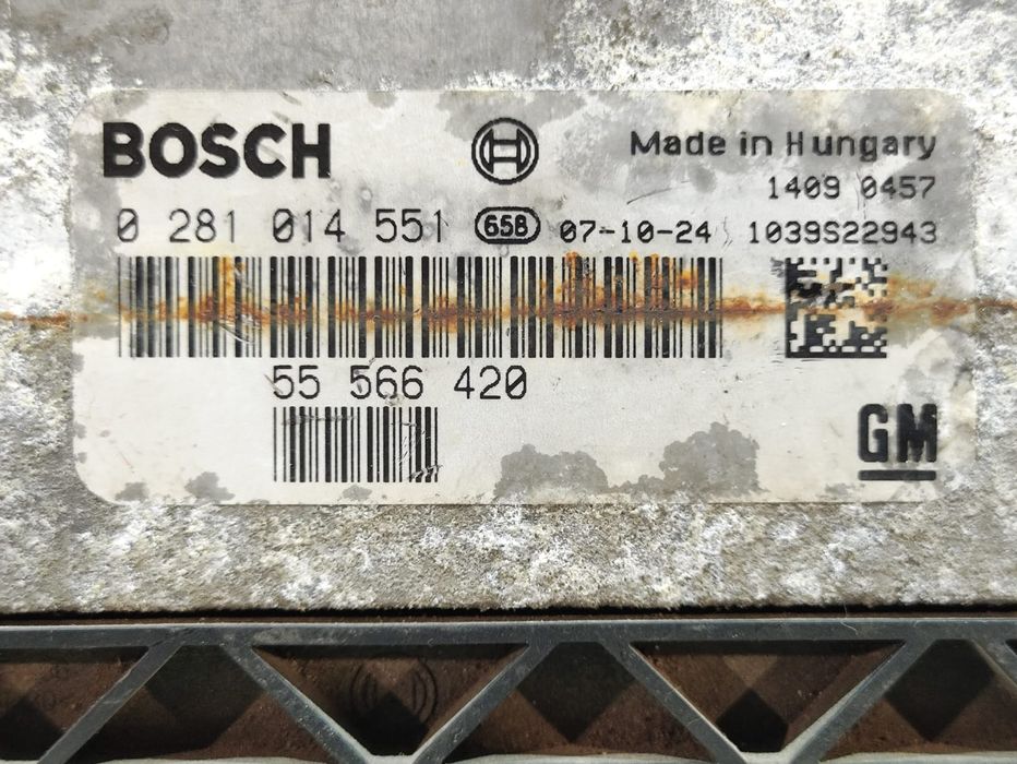 Centralina Motor Original Bosch Opel 1.9 TiD 150cv Z19DTH 0281014551