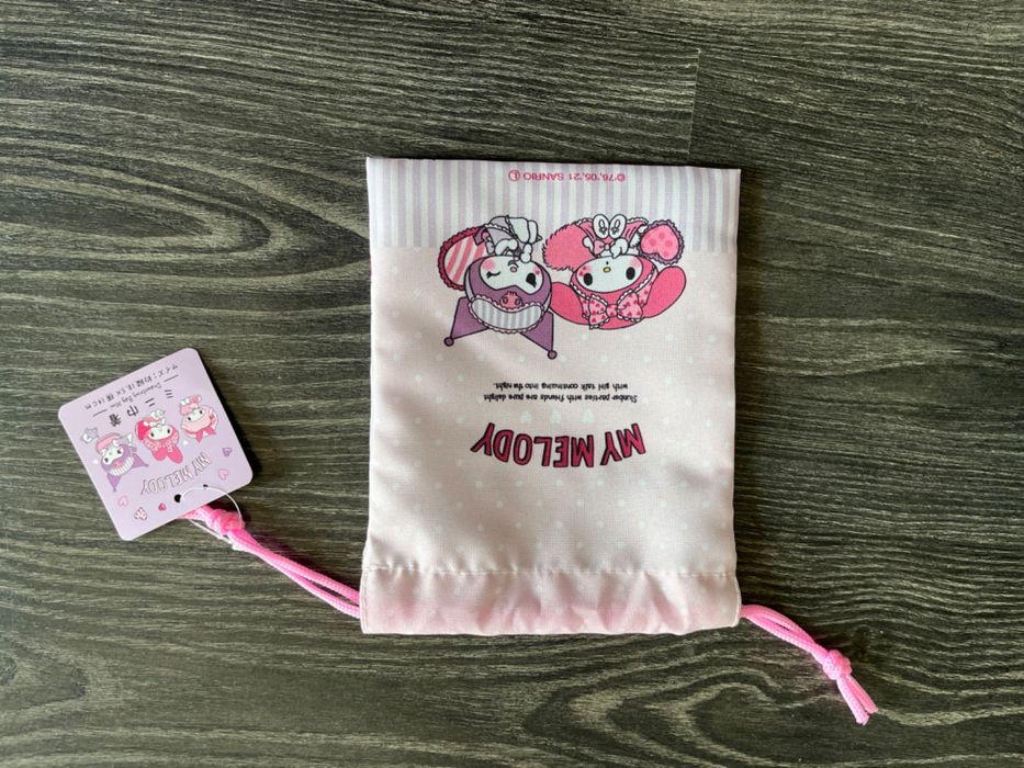 Torebka saszetka na drobiazgi Kuromi My Melody Sanrio Hello