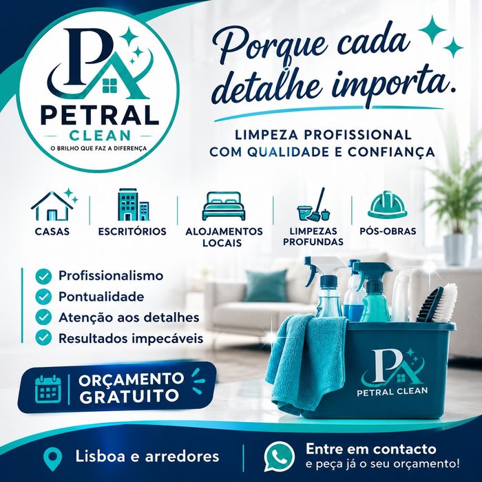 PETRAL CLEAN | Professional Cleaning Services in Lisbon and Surroundings