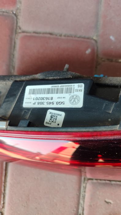 Стоп фонарь e golf 7 е гольф 7 фонарь задний стоп e golf 7