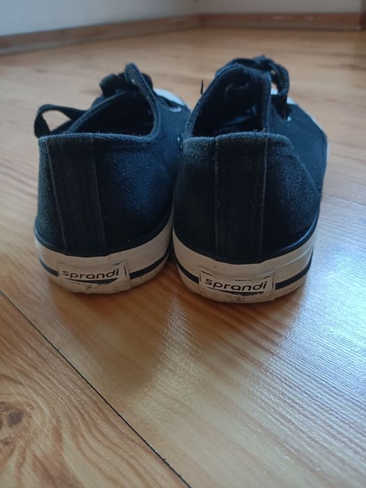 Trampki sprandi rozm 39 czarne