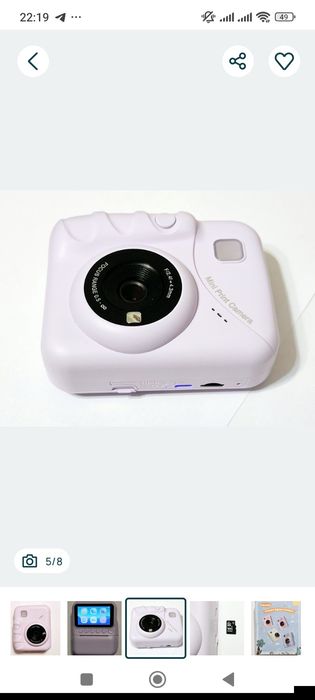 Продам детский  фотоапарат CalineGam