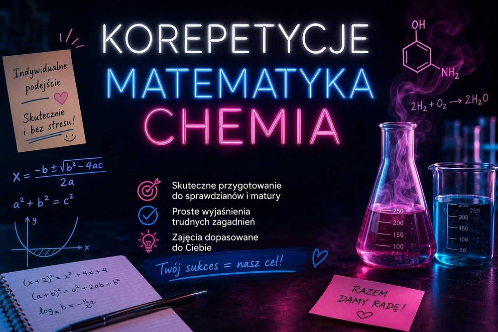 Korepetycje z matematyki i chemii