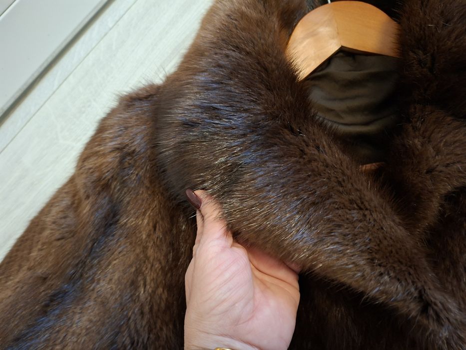 Futerko z norek piękne ciepłe premium