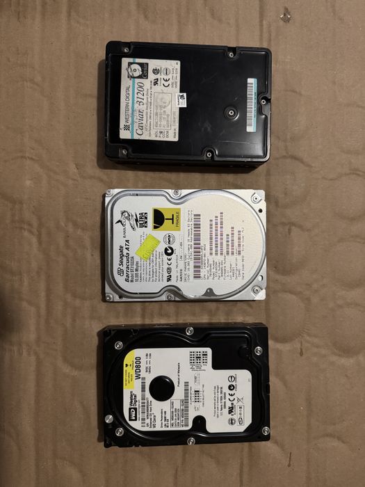 Dyski twarde HDD stare dla kolekcjonera