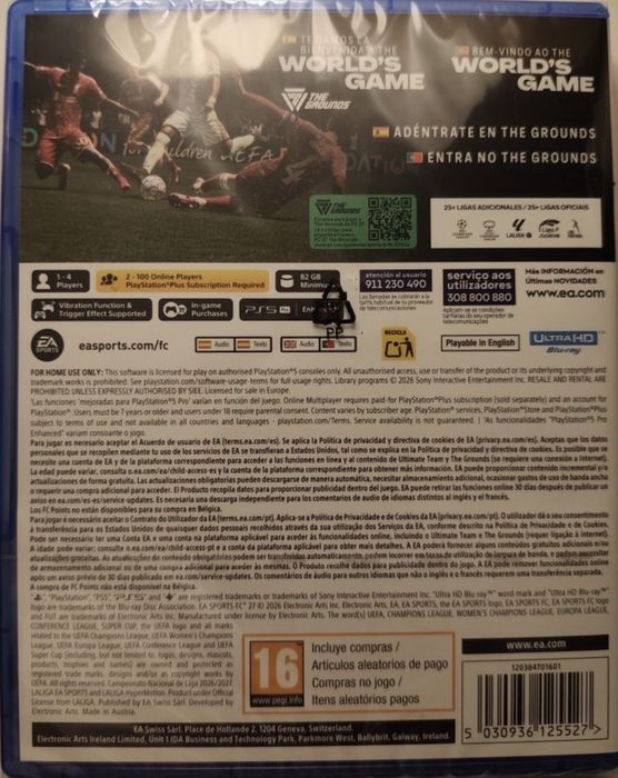 FC 27 Selado Playstation 5 ps5