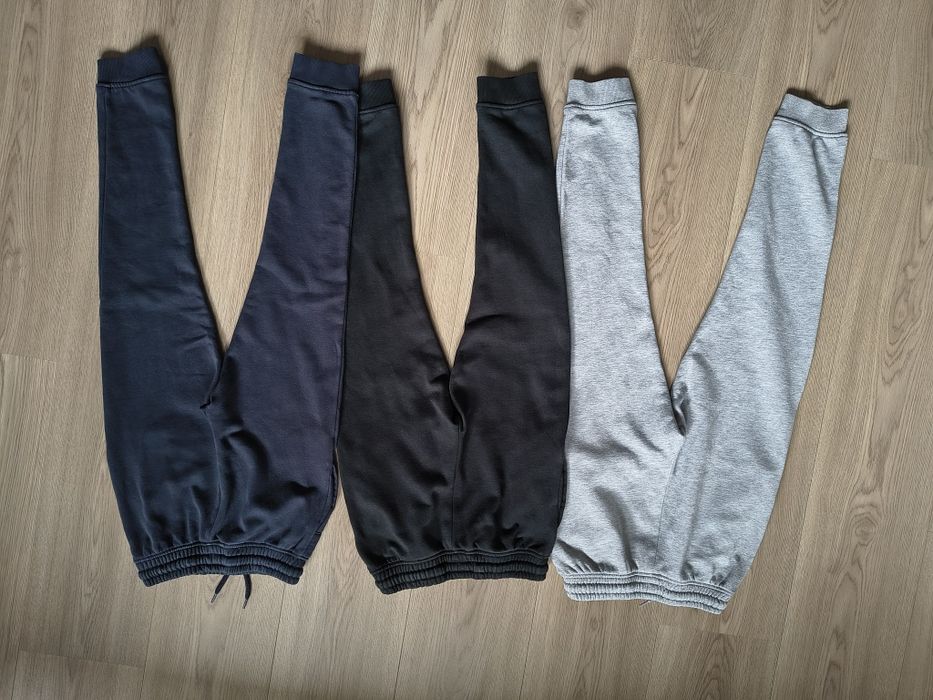 Next joggersy spodnie komplet 3szt 134