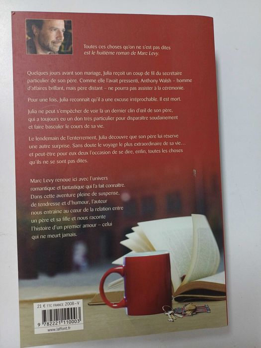 Marc Levy - Toutes les choses qu'on ne s'est pas dites