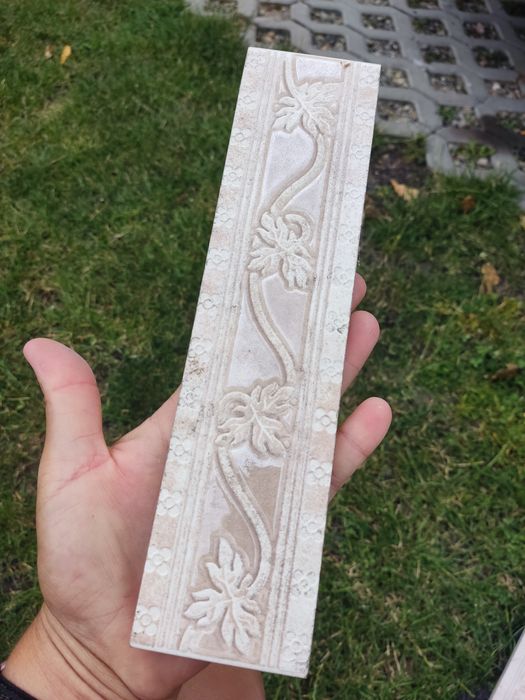 ozdobne paski płytki PRL 25 x 6