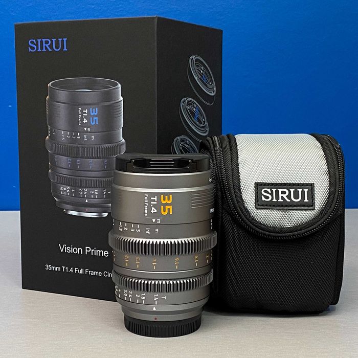 SIRUI Vision Prime 35mm T1.4 (Sony FE | Nikon Z | Canon RF | L-Mount)