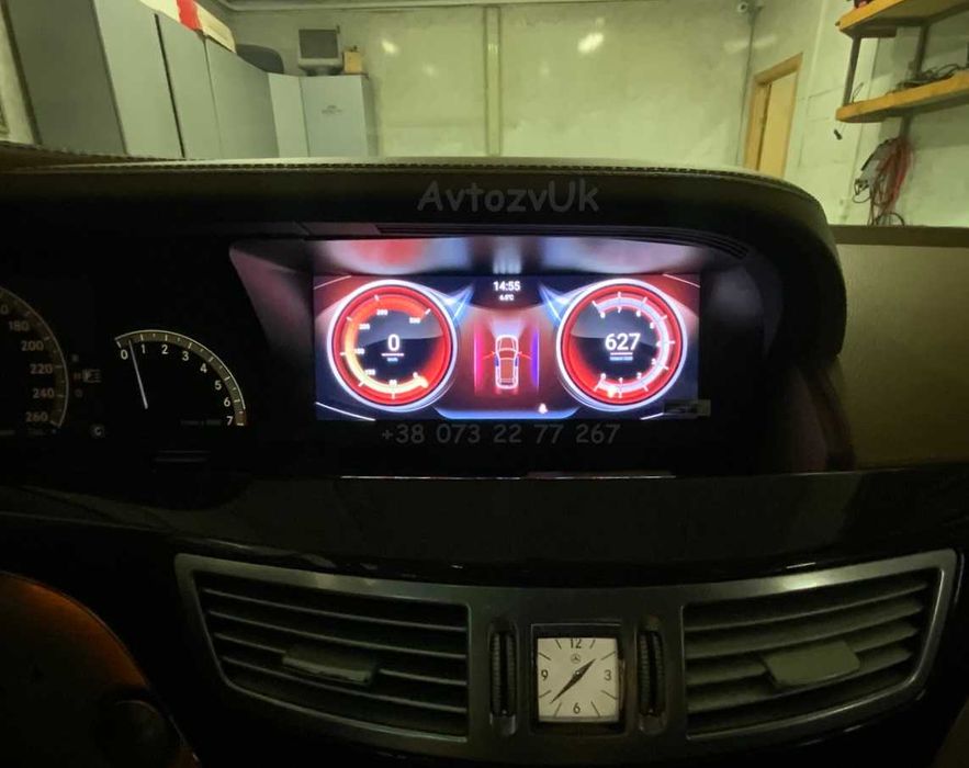 Дисплей w221 c216 Mercedes-Benz S350 Магнітола CL CDI Android CarPlay