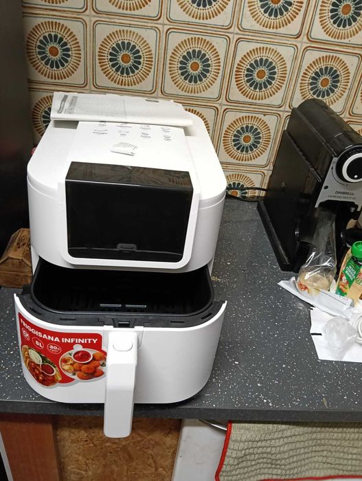 Air fryer branca 9Lts italiana