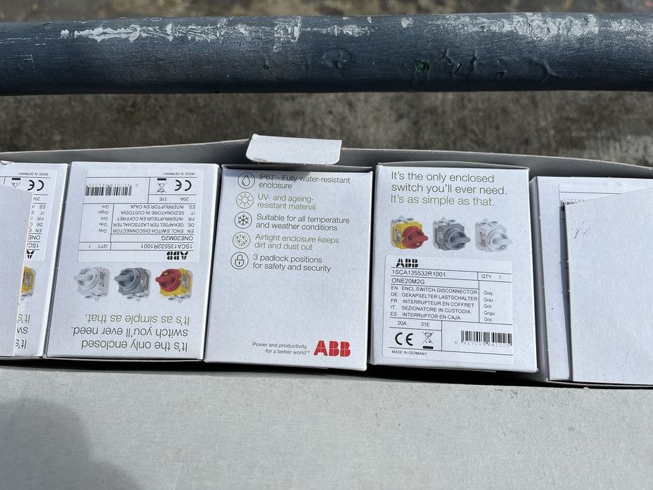 Interruptor de Corte Switch-2 Pole20M2G