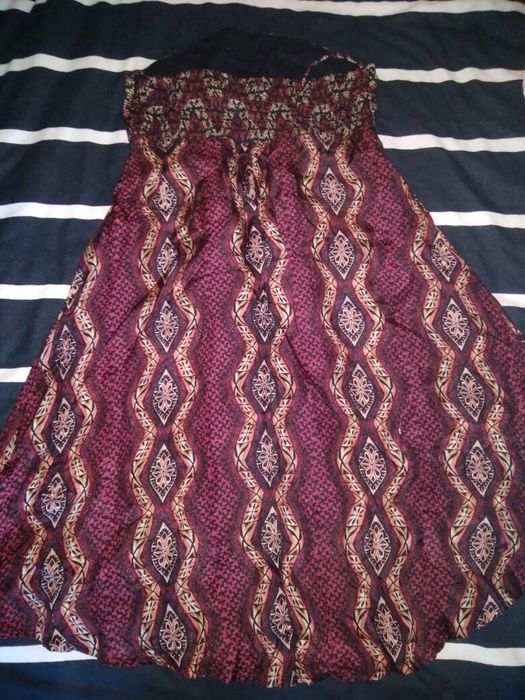 Vestido 100% seda (cai cai)