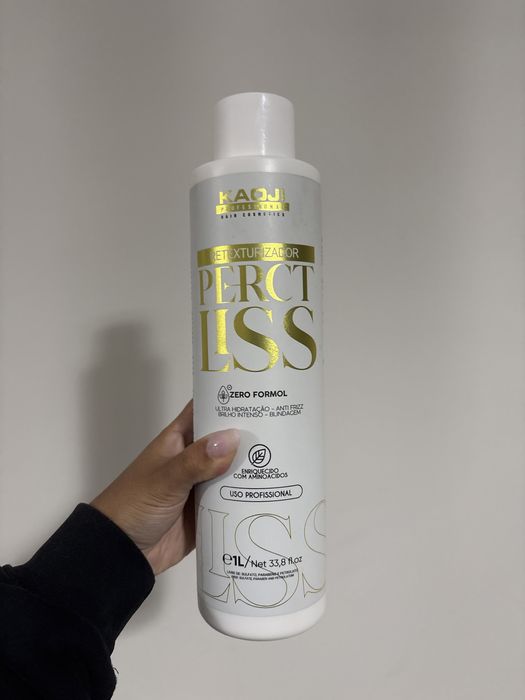 Produto para alisamento sem formol brasileiro