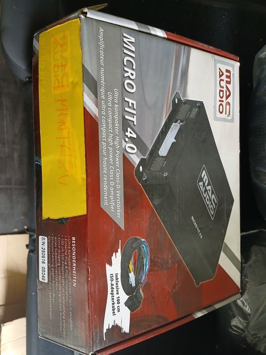 MAC AUDIO Micro Fit 4.0  Wzmacniacz samochodowy