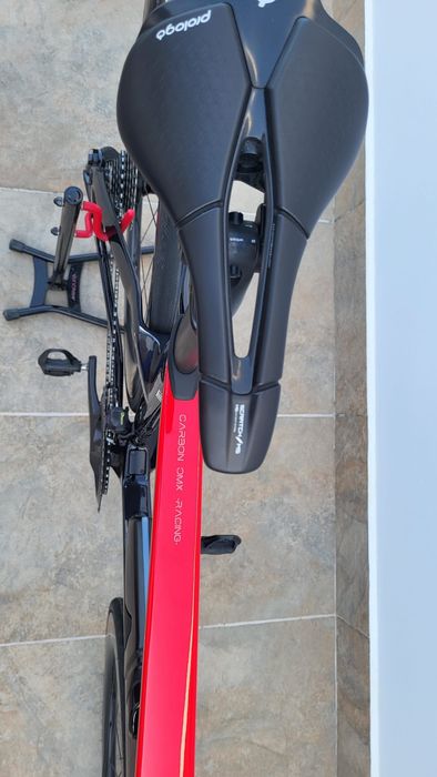 Orbea orca aero quadro omx,  ultegra di2 12v, potenciometro. . Rodas v