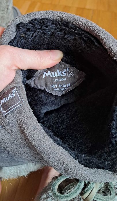 Унти/Чоботи Muks (оригінал) 38 розмір на 24,5 см