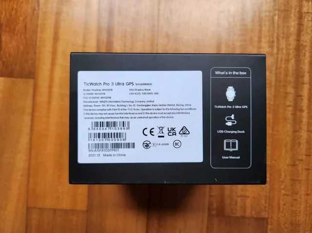 Relógio Inteligente Mobvoi TicWatch Pro 3 Ultra GPS