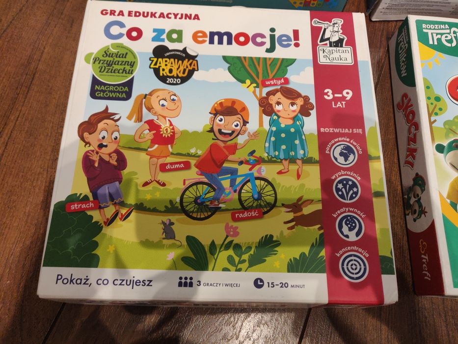 Gry planszowe zręcznościowe puzzle