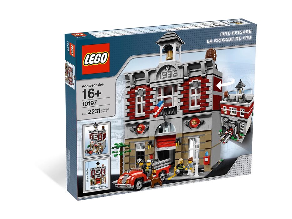 NOWE Lego Creator 10197 Remiza strażacka