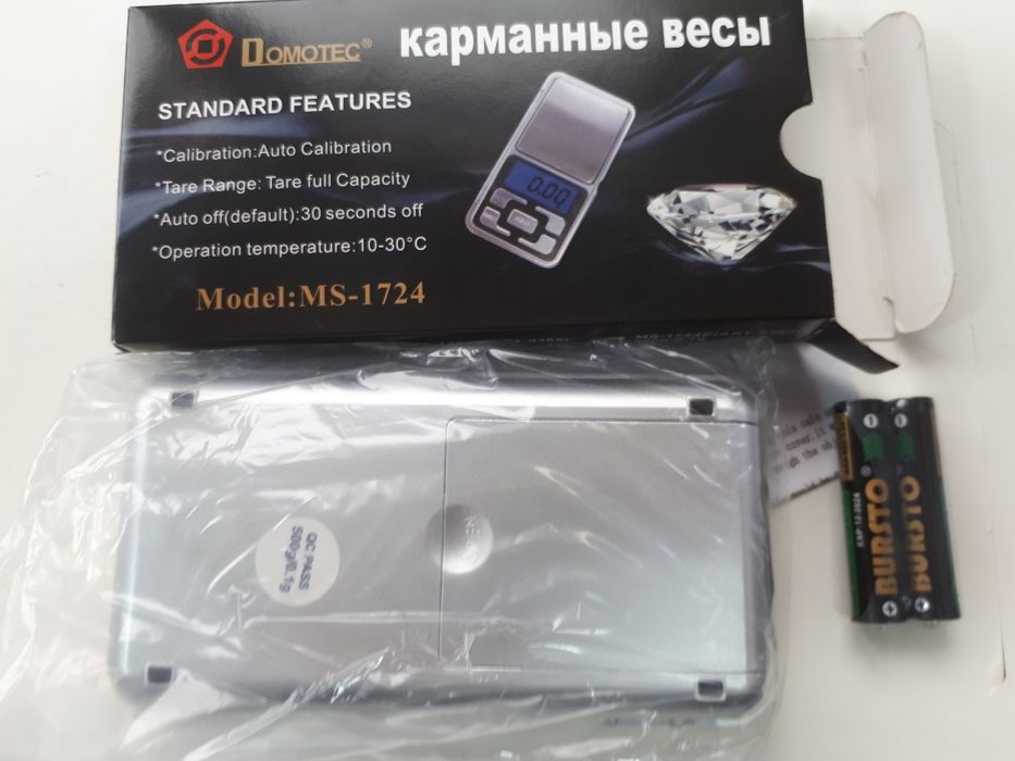 Ювелирные весы Domotec MS-1724 (0.01-100g