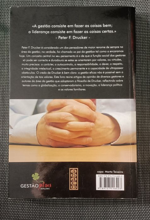 As virtudes cardeais de um líder de Peter Drucker