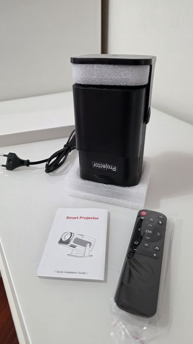 Projetor hy320 ultra hd android novo testado