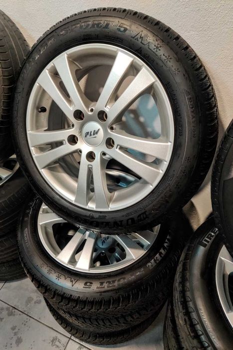 4 Jantes BMW + 4 Pneus 195/55R16